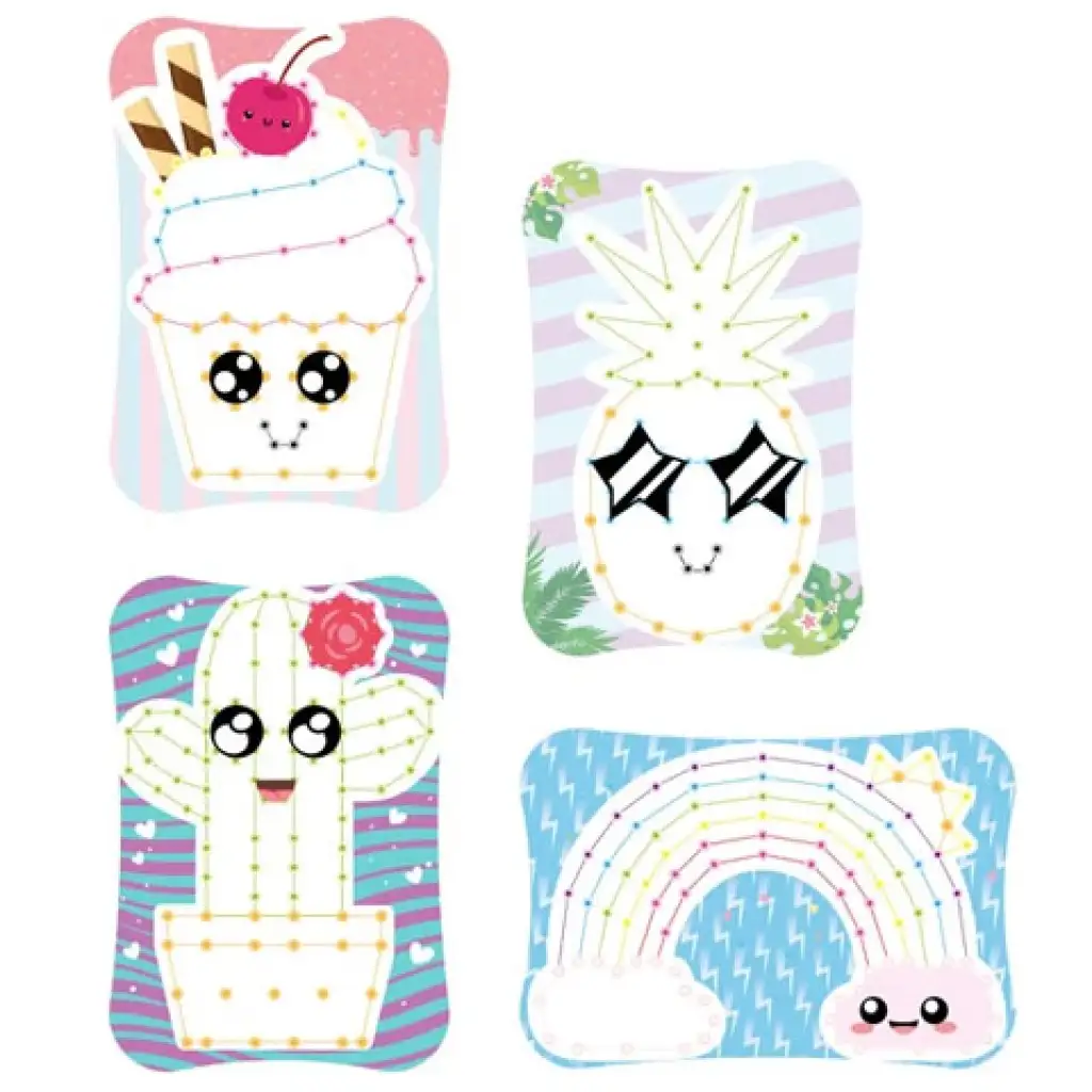 Quercetti: Play Creativo String Art mókás kreatív játék kép 3