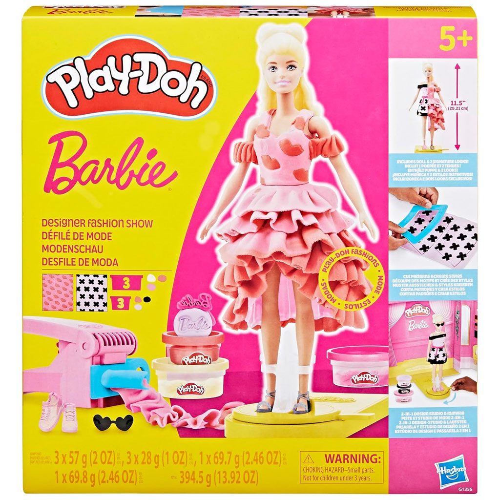 Play-Doh: Barbie divatbemutató gyurma szett - Hasbro
