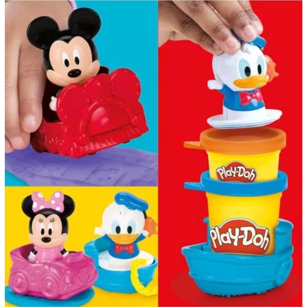 Play-Doh: Disney Jr. Stamp & Go Megapack gyurmaszett - Hasbro kép 2