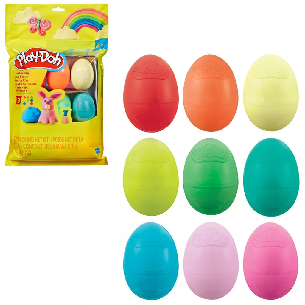 Play-Doh: Húsvéti gyurmaszett 9db színes tojással - Hasbro