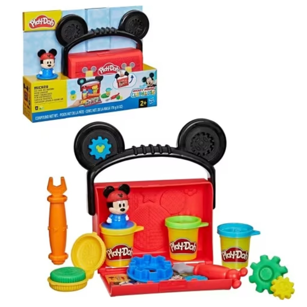 Play-Doh: Disney Jr. On-The-Go Mickey hordozható gyurmaszett - Hasbro kép 2