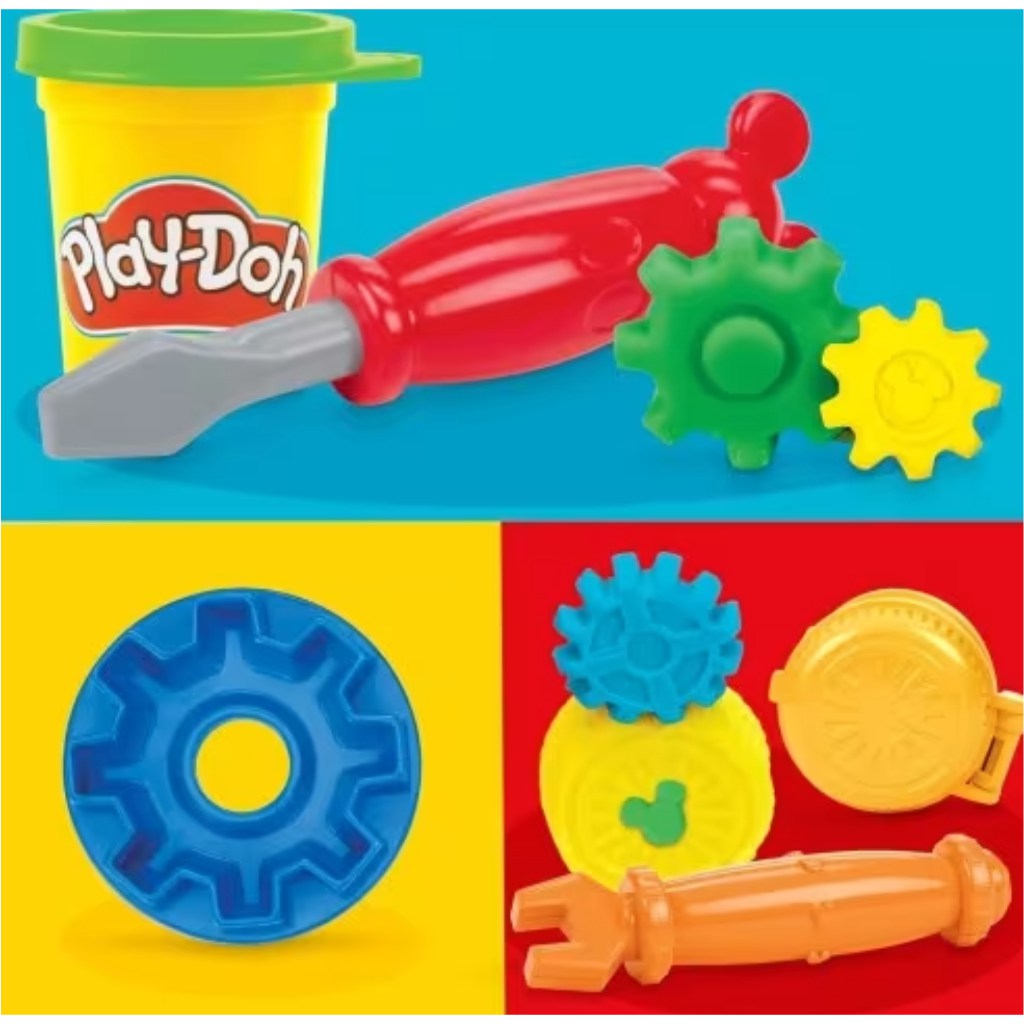 Play-Doh: Disney Jr. On-The-Go Mickey hordozható gyurmaszett - Hasbro kép 4