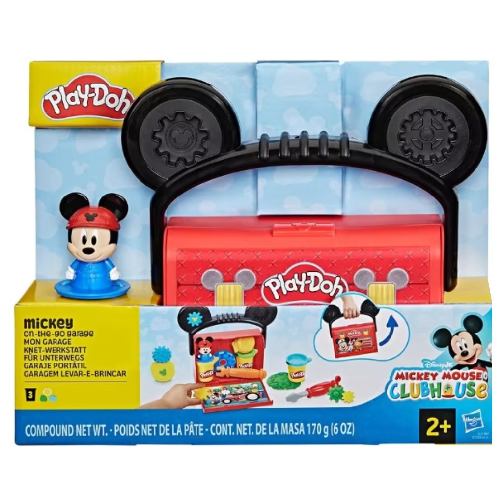 Play-Doh: Disney Jr. On-The-Go Mickey hordozható gyurmaszett - Hasbro