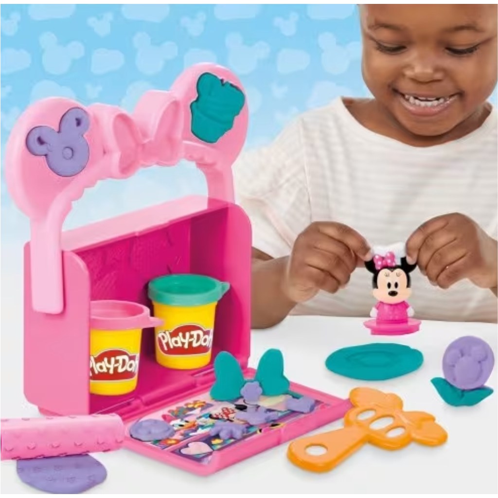Play-Doh: Disney Jr. On-The-Go Minnie hordozható gyurmaszett - Hasbro kép 4