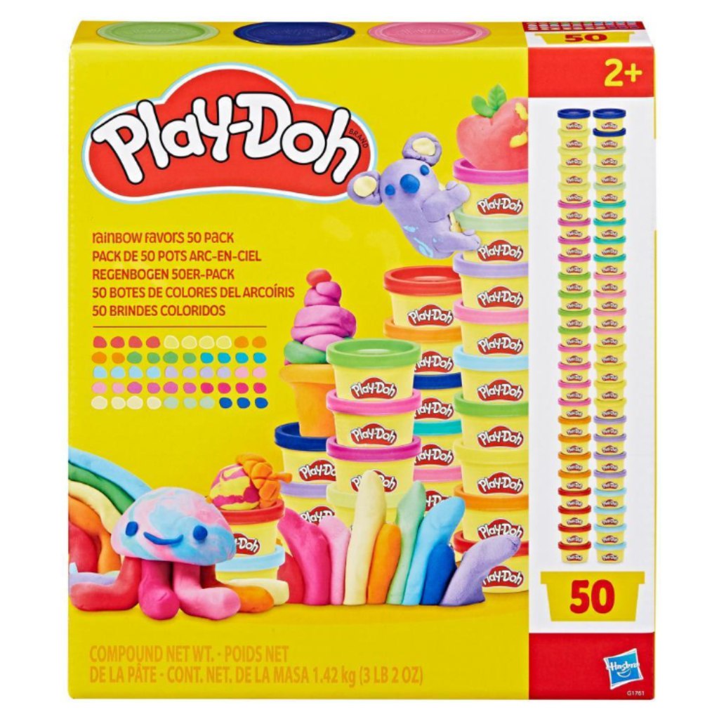 Play-Doh Szivárvány party 50db-os gyurma szett - Hasbro
