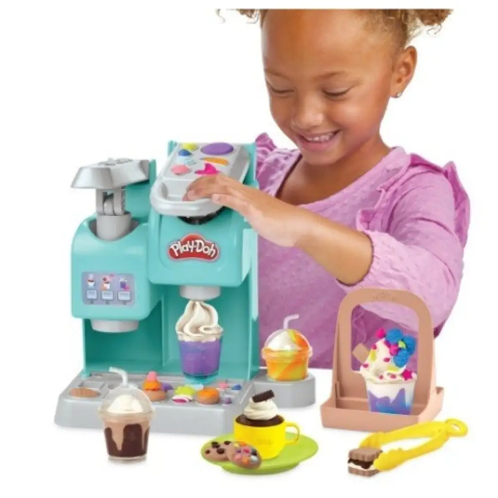 Play-Doh: Kitchen Creations Kávé készítő gyurma szett - Hasbro kép 4