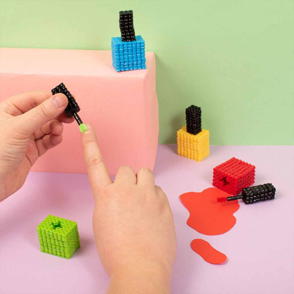 PlayBox: 5mm-es MIDI vasalható gyöngy 10 féle alapszín 28.000db-os csomag kép 3