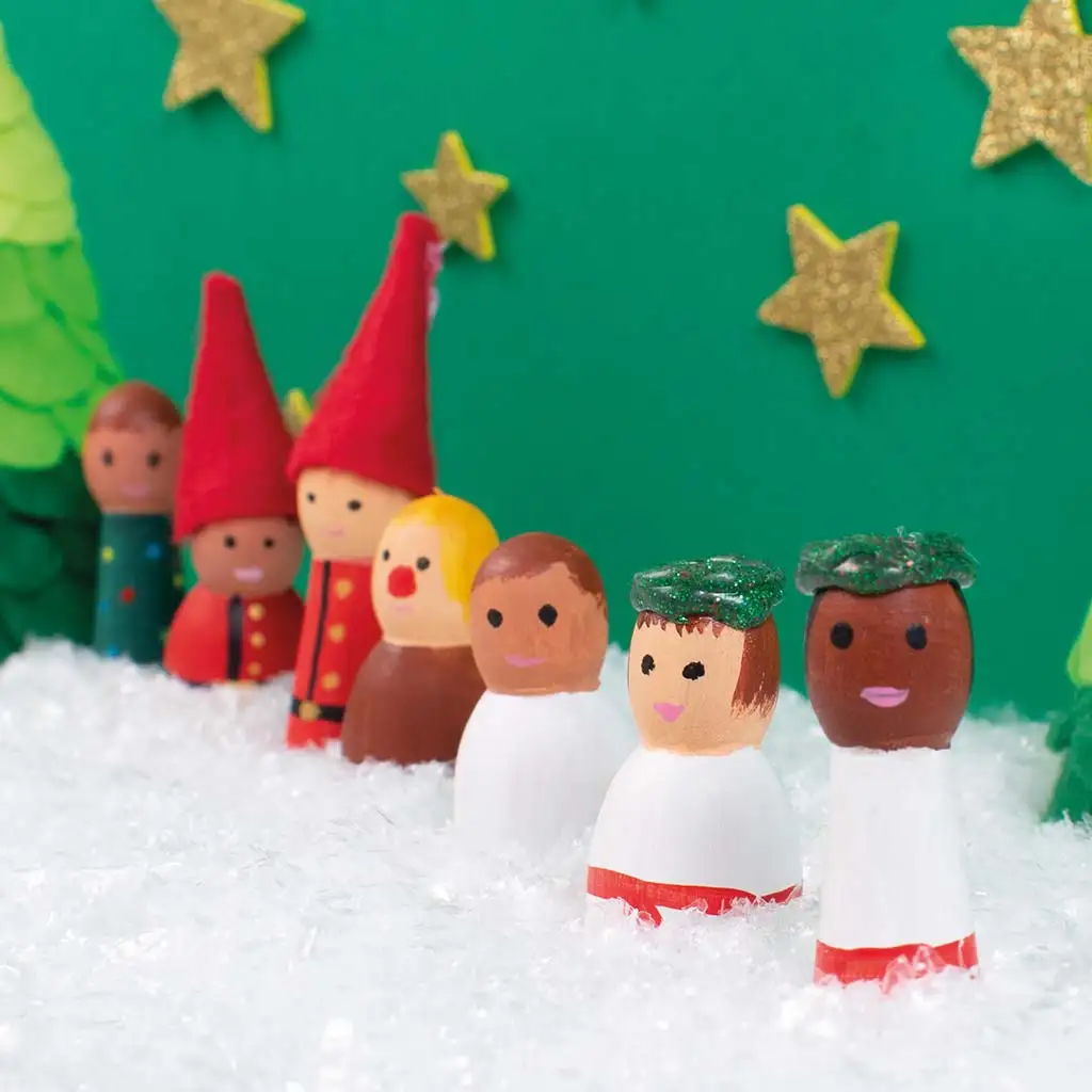 PlayBox: Natúr fa bábuk 40x47mm 50db-os csomag kép 2