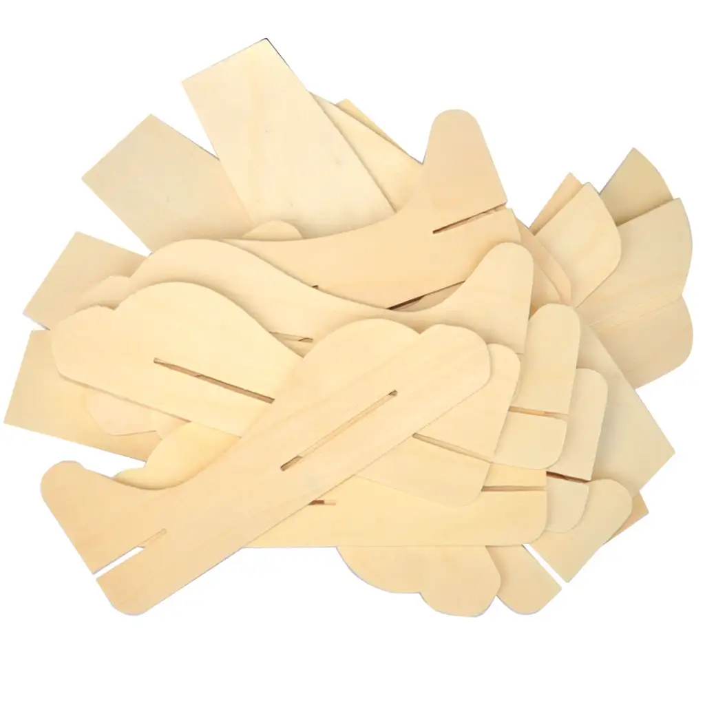 PlayBox: Natúr fa összerakható repülőmakett 12db építőelem kép 2