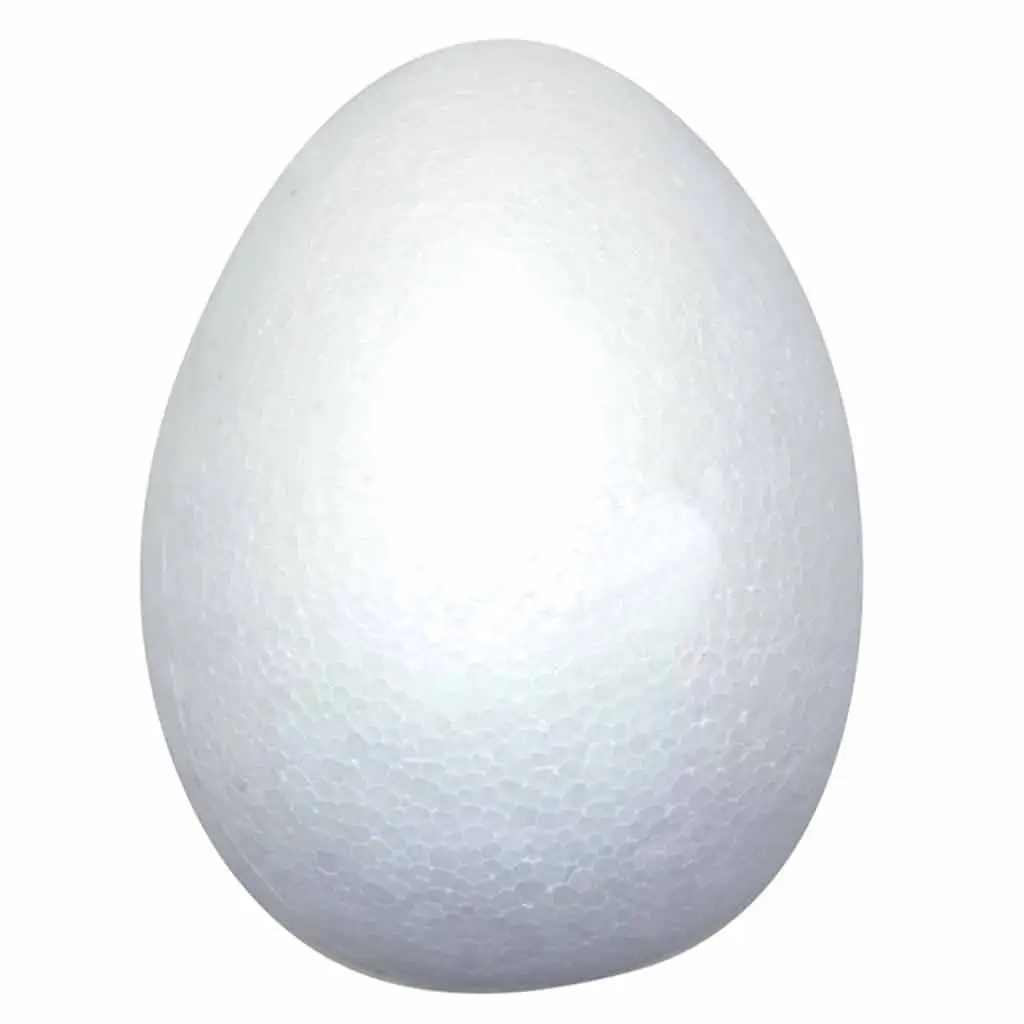 PlayBox: Dekorációs hungarocell tojás 60x40mm 25db