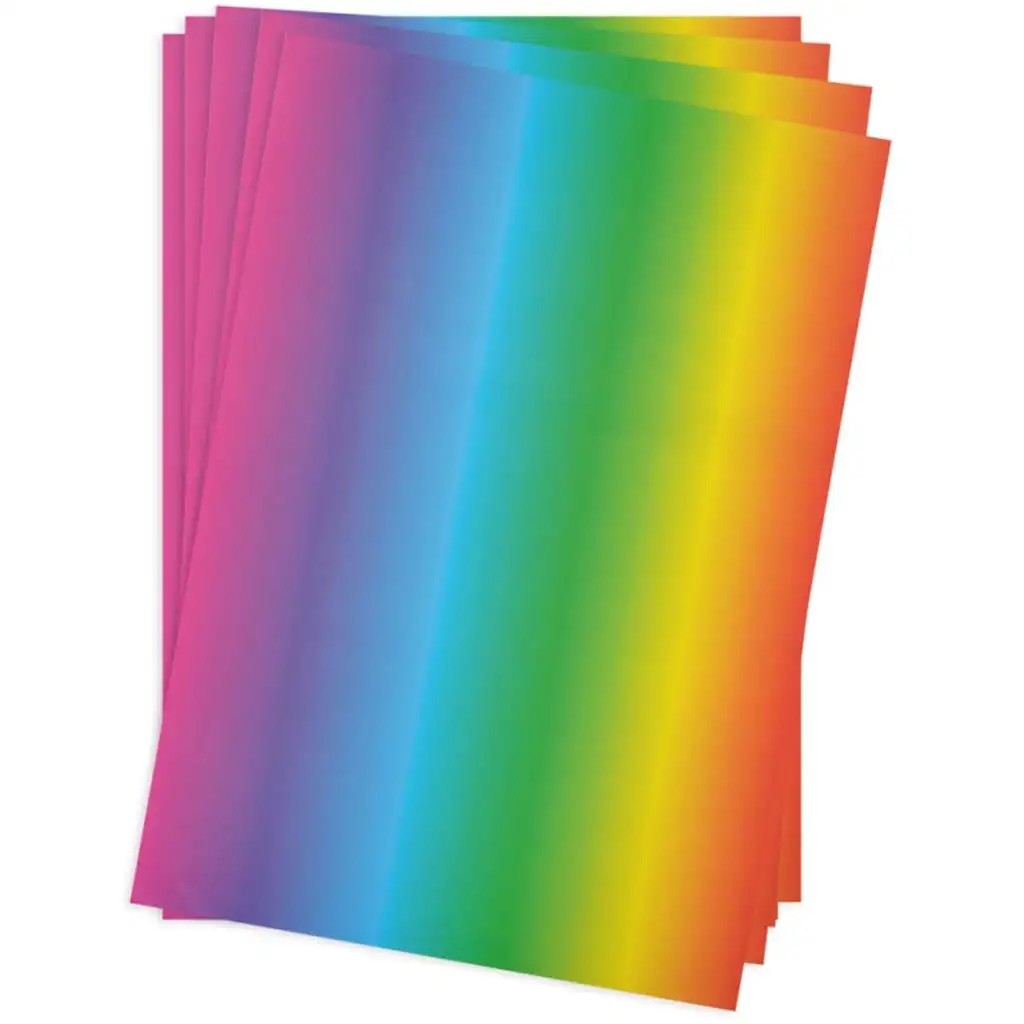 PlayBox: Szivárvány színű papírok 20db-os csomagban