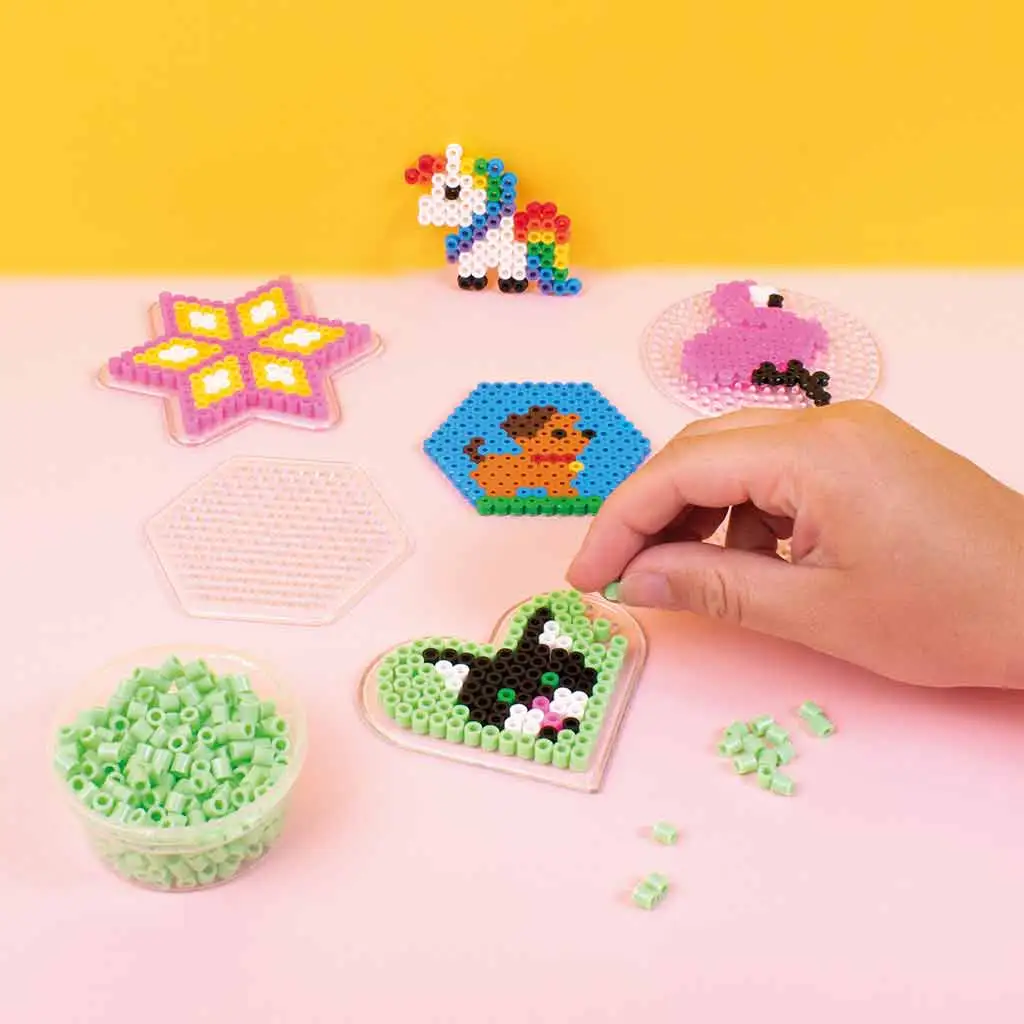 PlayBox: 5mm-es MIDI vasalható gyöngy alap formák 3db-os csomag kép 3