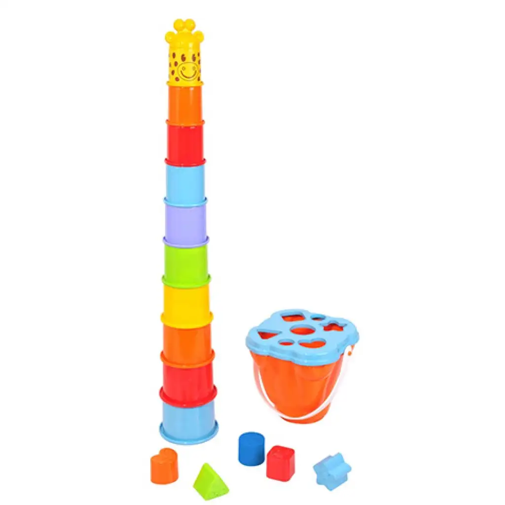 Playgo: Zsiráfos aktív center bébijáték kép 2