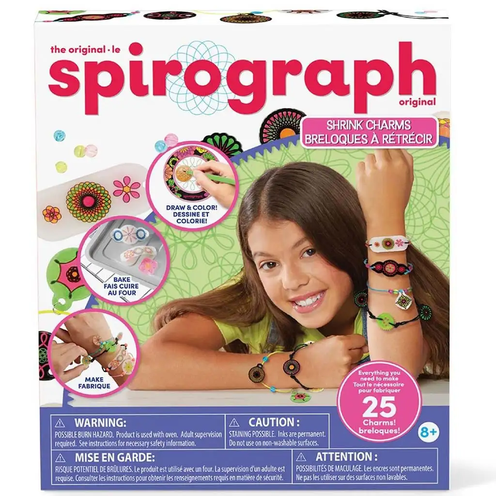 Spirograph: Vasalható ékszerek kreatív szett