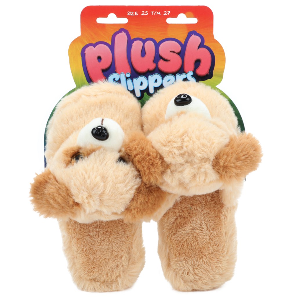 Plüss kutyus papucs 25-27-es méret