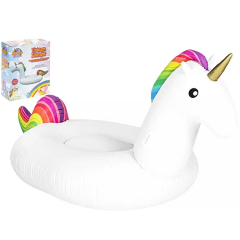 Unikornis felfújható úszósziget 170x100x95cm