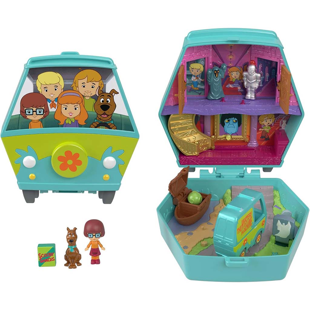 Polly Pocket Scooby Doo játékszett - Mattel kép 2