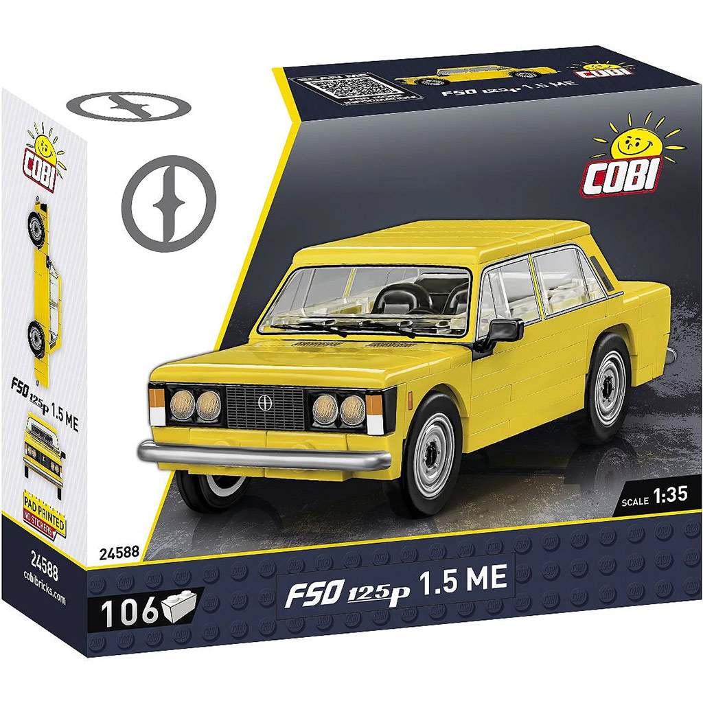 COBI: Polski Fiat 125p 1.5 ME építőjáték (24588)