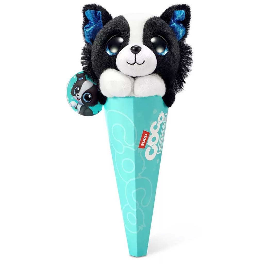 Coco Cones Originals Poncho kutyus plüssfigura 1. sorozat - Zuru