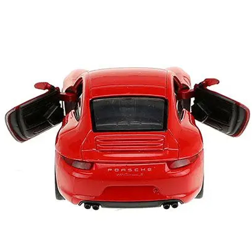 Welly: Porsche 911 Carrera S fém kisautó modell többféle változatban 11cm kép 3