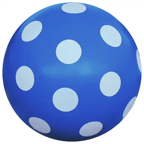 Pöttyös labda 14cm-es több változatban kép 4