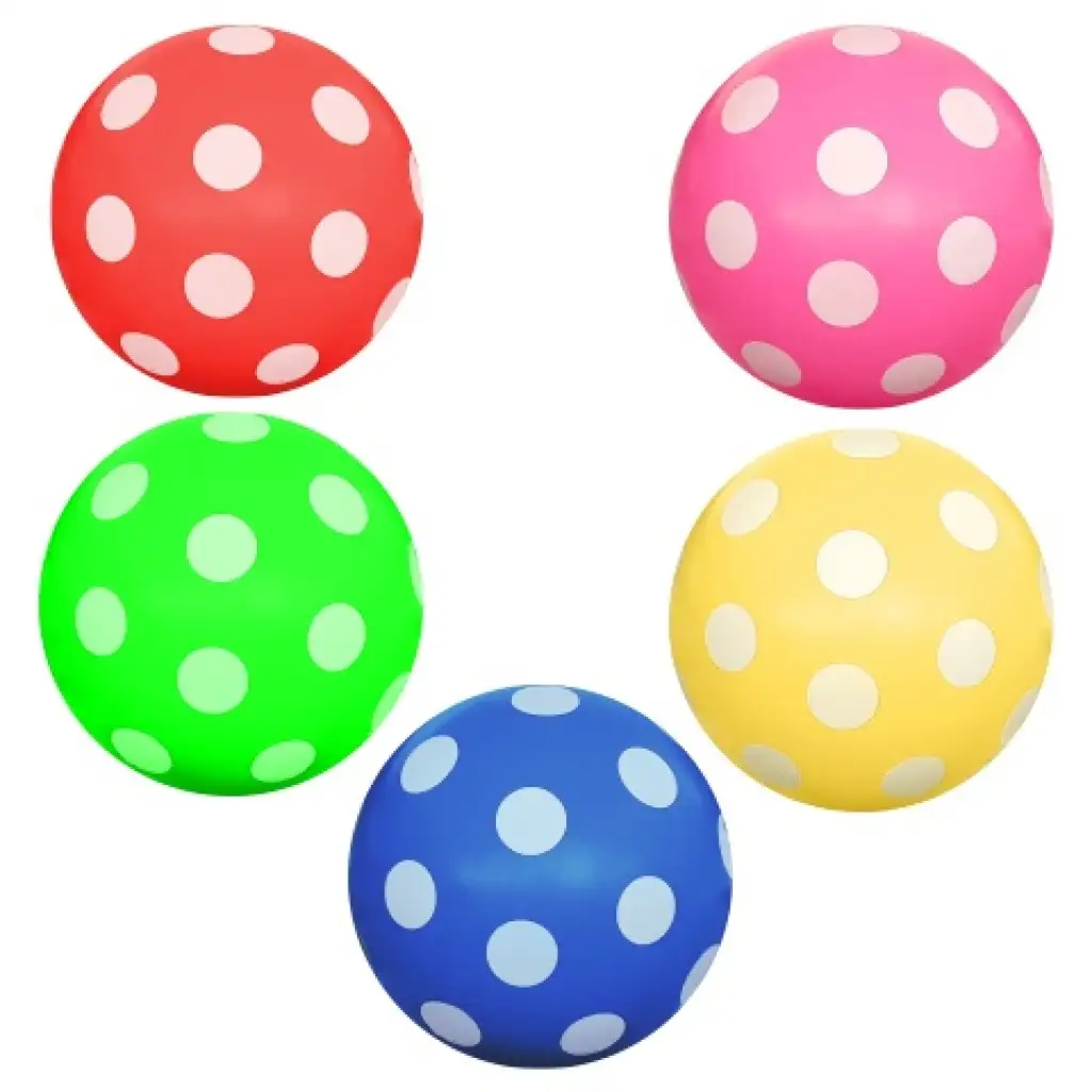 Pöttyös labda 22cm-es kép 2