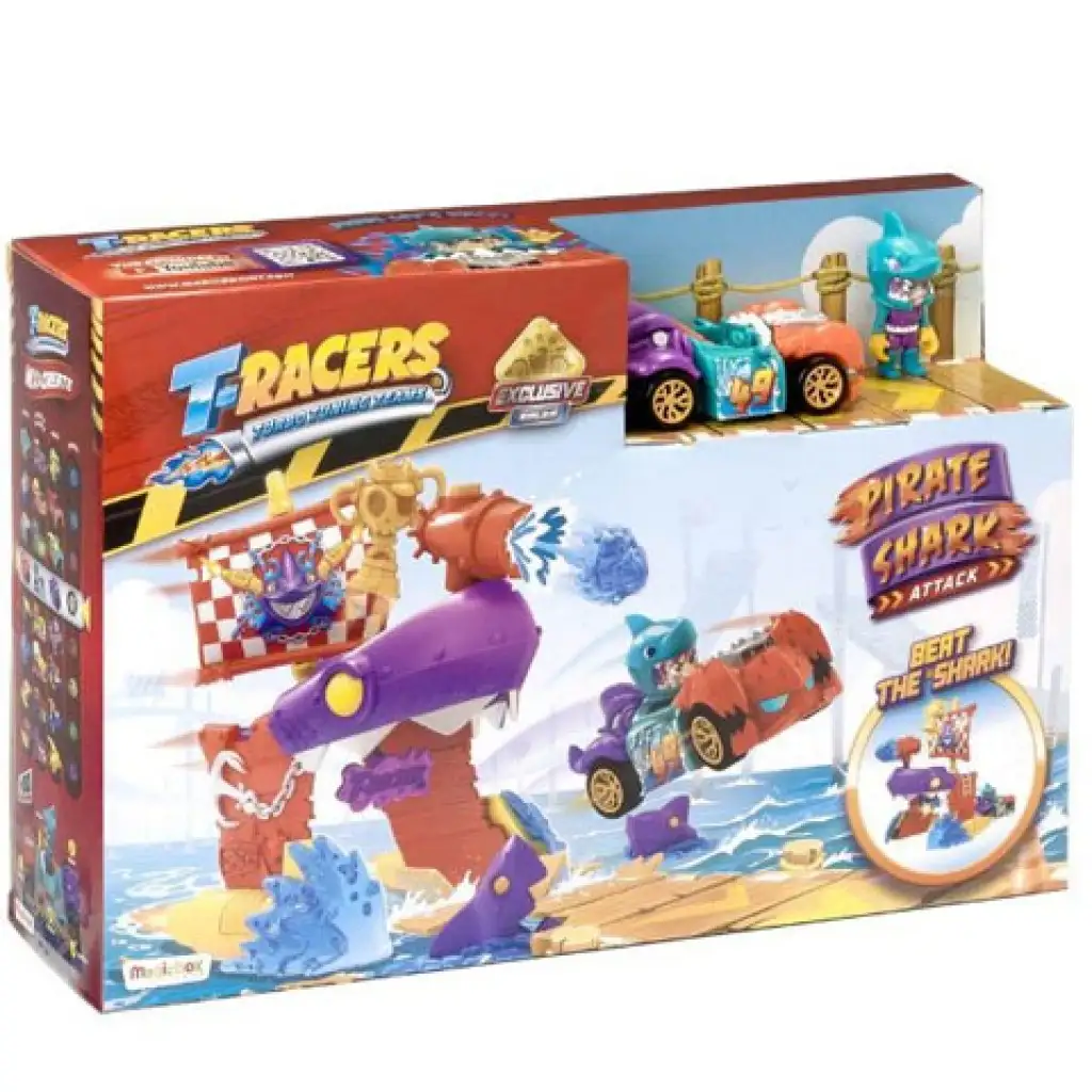 T-Racers: Kalóztámadás cápákkal játékszett