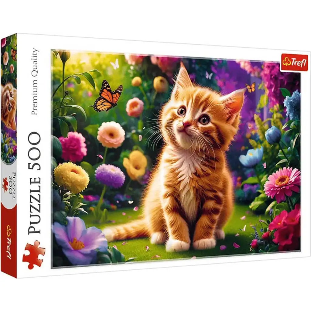 Aranyos cica 500db-os puzzle - Trefl