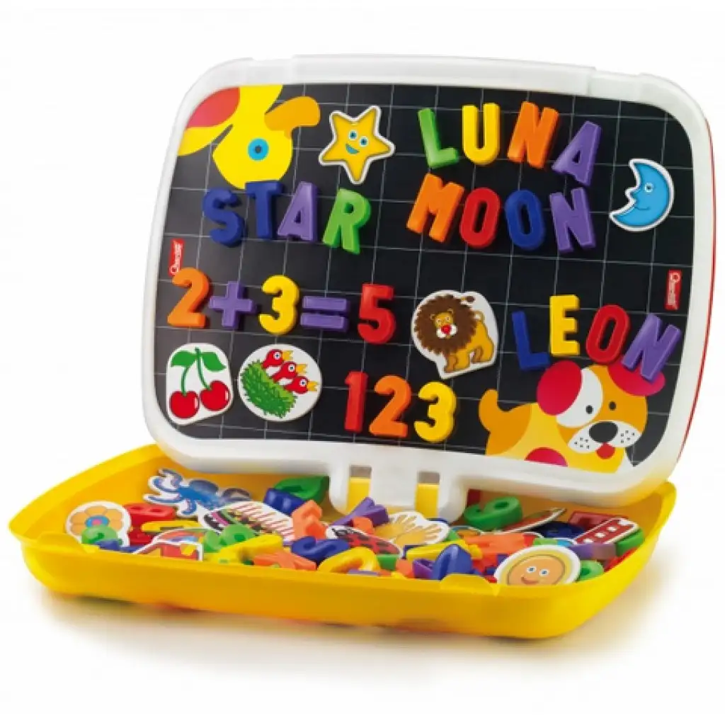 Quercetti: 2 az 1-ben mágneses rajztábla táskában kép 3