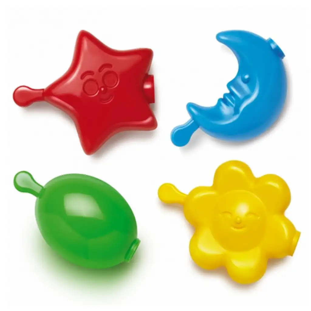 Quercetti: Bébi pattintós játék - gyöngyök 12db-os kép 2