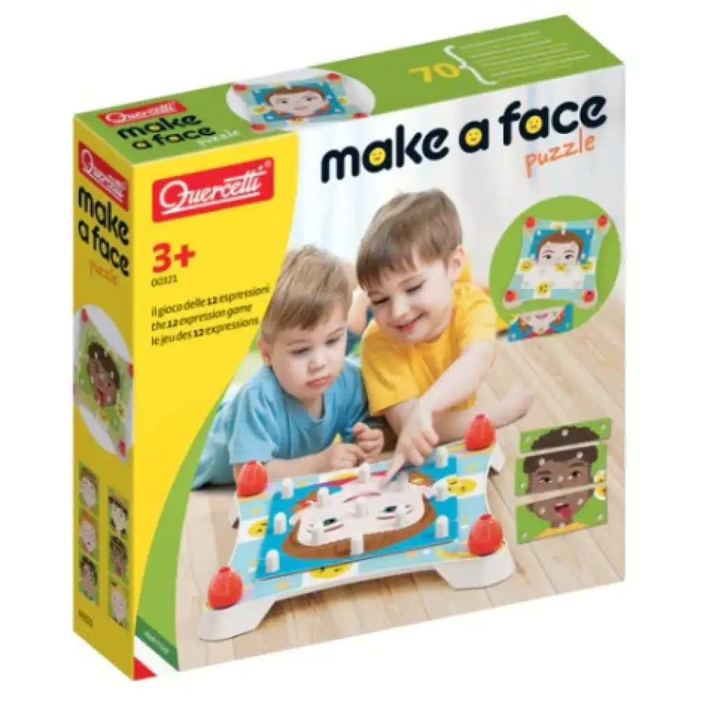 Quercetti: Készíts egy arcot puzzle