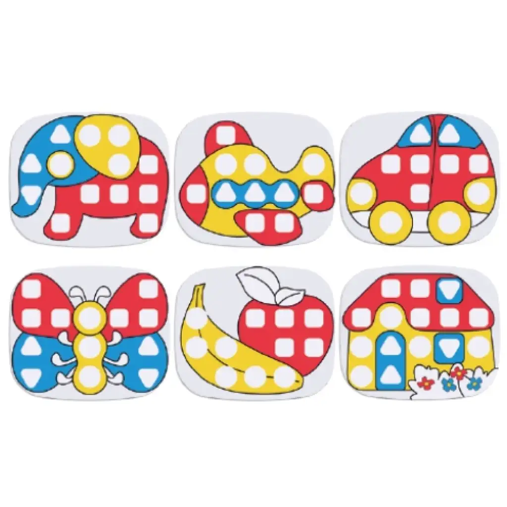 Quercetti: FC baby pötyi minta kártya kiegészítő 6db-os szett