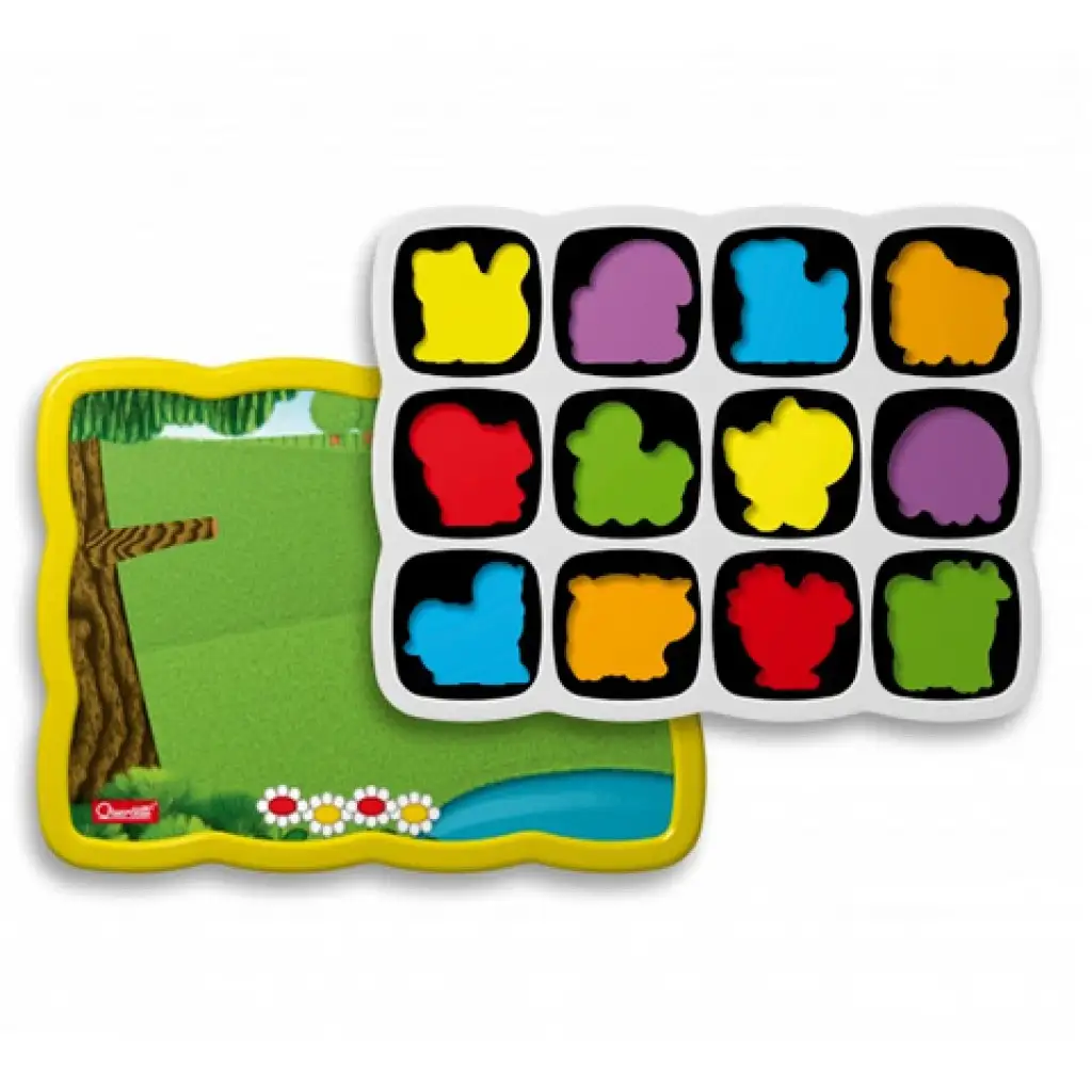 Quercetti: Háziállatos Mágneses Puzzle 12db-os kép 3