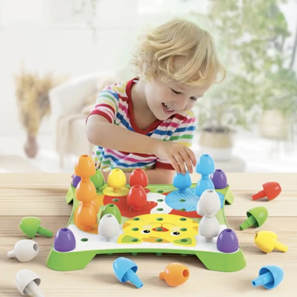 Quercetti: Jumbo Peggy 41db-os pötyi szett kép 2