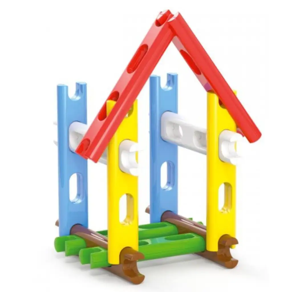 Quercetti: Link Block kreatív építőjáték 24db-os szett