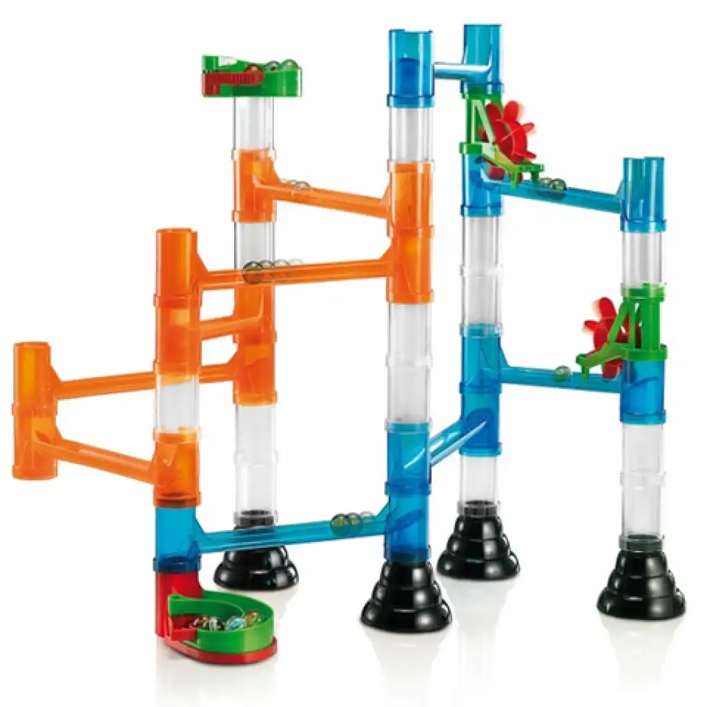 Quercetti: Migoga Átlátszó golyópálya 45db-os kép 3