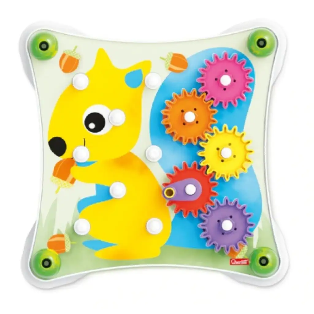 Quercetti: Peggy Gears 13db-os fogaskerekes játékszett kép 3