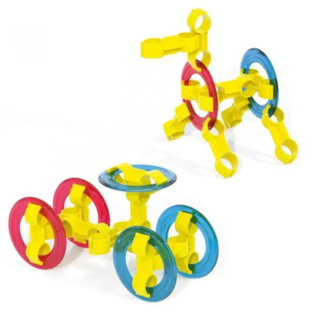 Quercetti: Ringo 240db-os karikás építőjáték kép 2