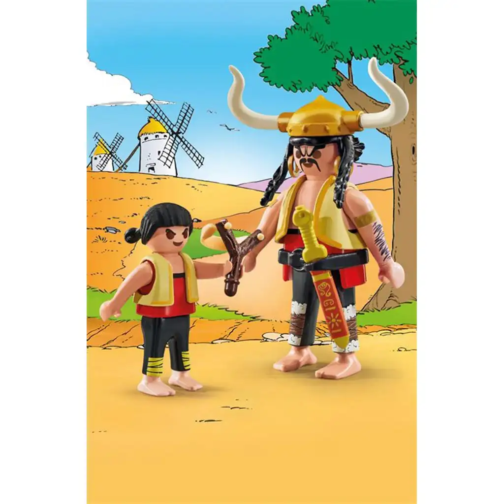Playmobil: Asterix - Quibelez de Saporan és Pepe figurák (71545) kép 2