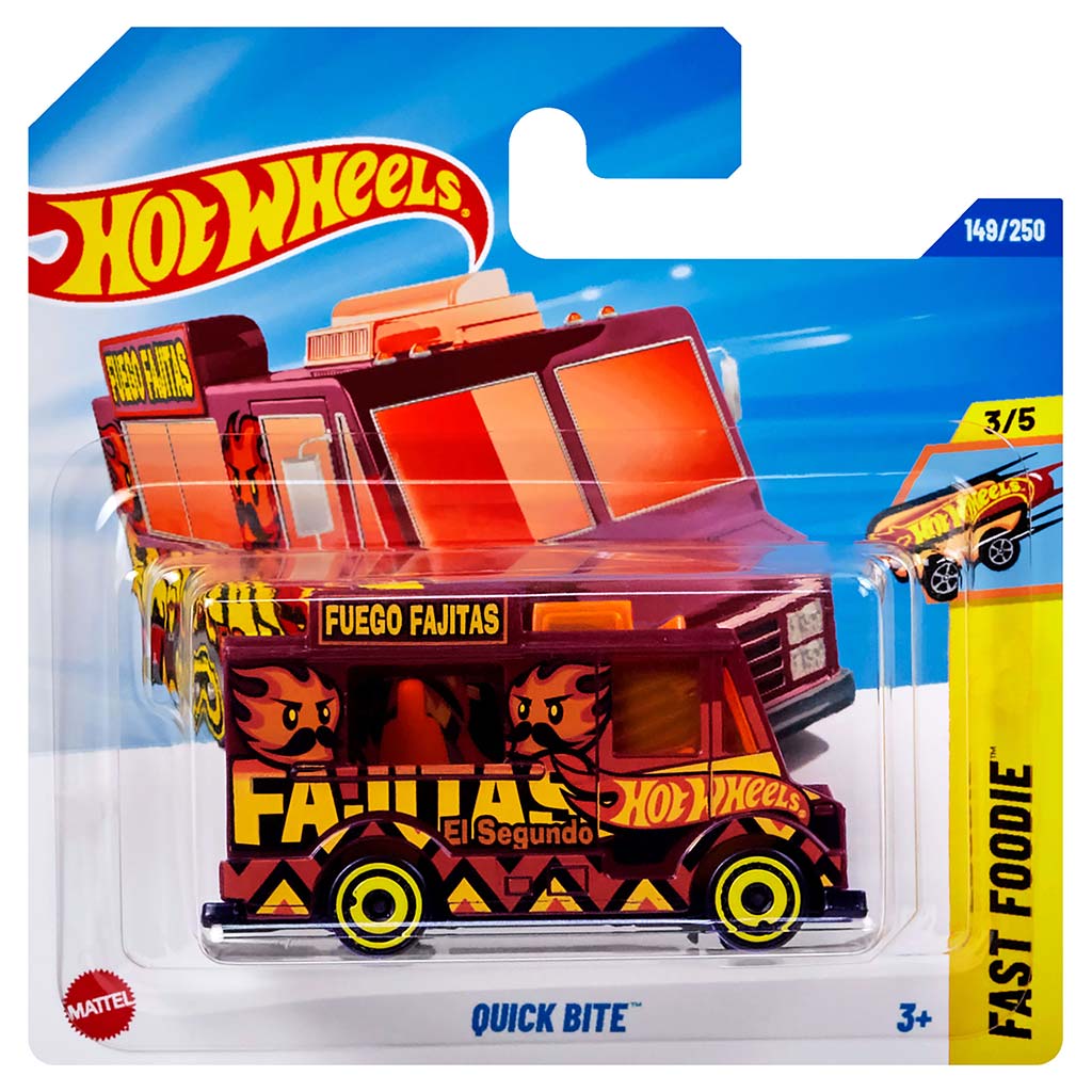 Hot Wheels: Quick Bite 1/64 kisautó - Mattel