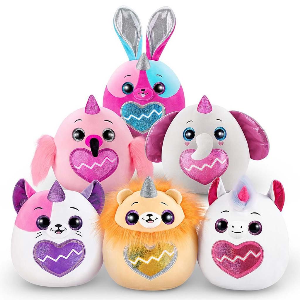 Rainbocorns: Eggzania meglepetés tojás plüssfigurával többféle változatban 1db kép 2