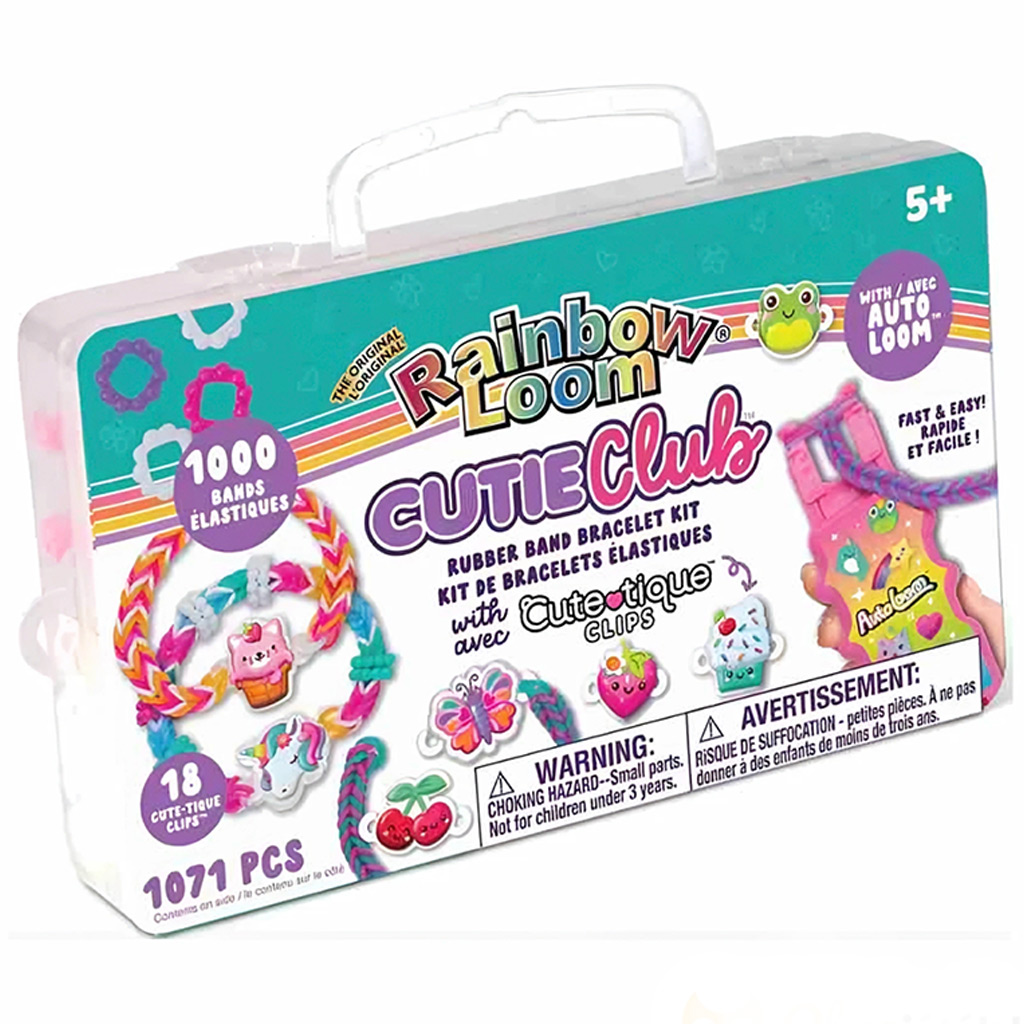 Rainbow Loom: Auto Loom – Cute-Tique gumikarkötő készítő szett