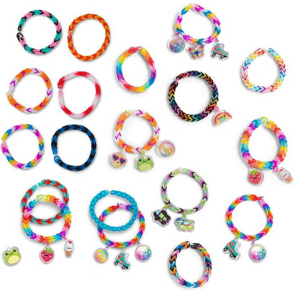 Rainbow Loom: Cute-Tique kincsesbánya gumikarkötő készítő szett kép 2