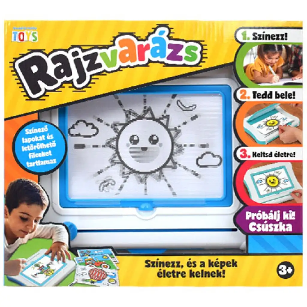 Rajzvarázs kreatív játék
