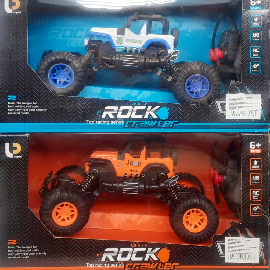 RC Távirányítós Crawler terepjáró autó 1/18 2.4GHz több változatban kép 2