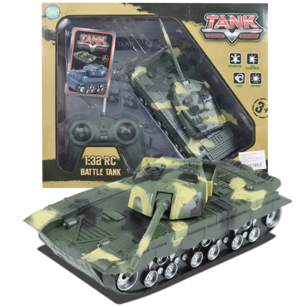 RC Távirányítós ZTZ 99 tank fénnyel és hanggal 1/32