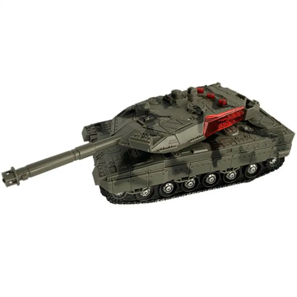 RC Távirányítós Leopard 2 tank fényeffektekkel 23cm kép 2
