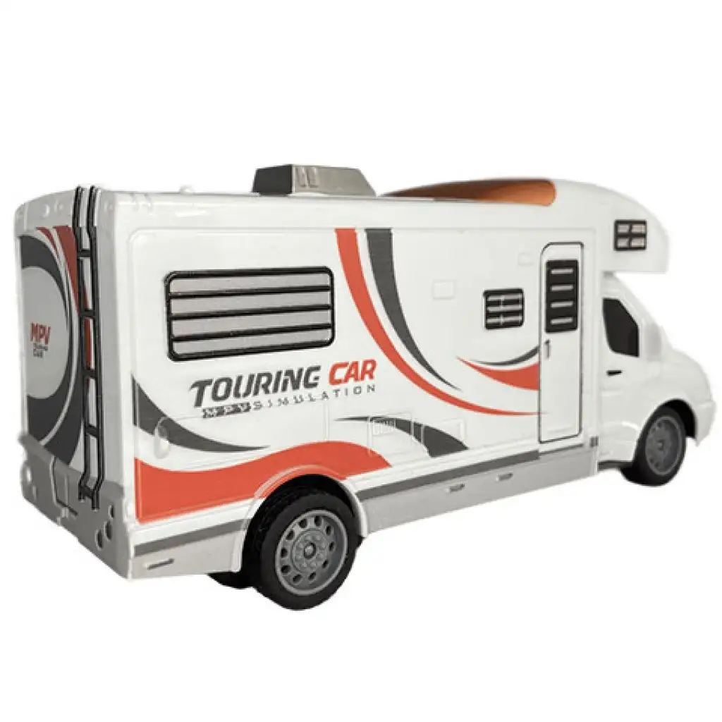 RC Távirányítós Touring Car lakóautó fénnyel 27MHz 1/32-es méretarány 25cm kép 2