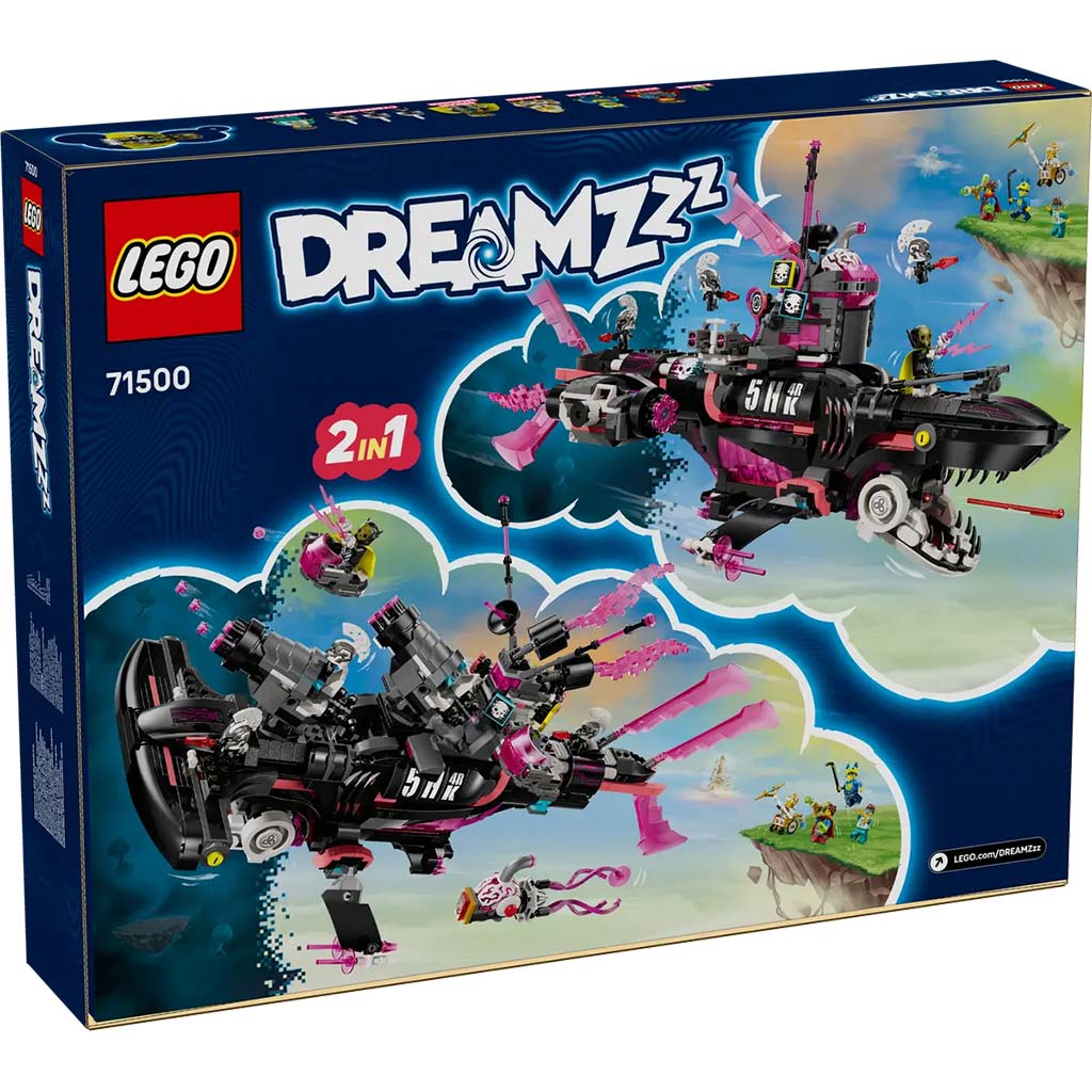 LEGO® DREAMZzz: Rémálom cápa-tengeralattjáró (71500) kép 2