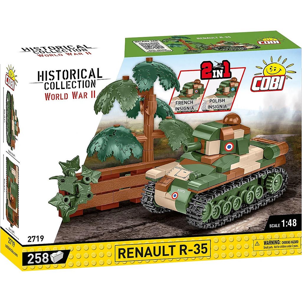 COBI: Renault R-35 építőjáték (2719)